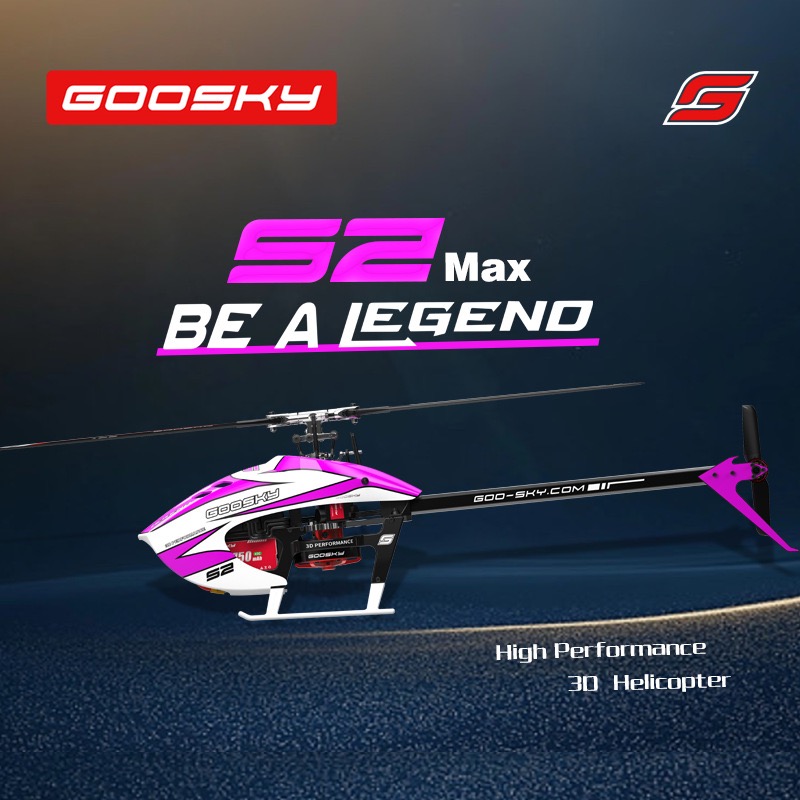 Rc Helicopter Gyro - GOOSKY S2 Max طائرة نموذجية مدمجة
