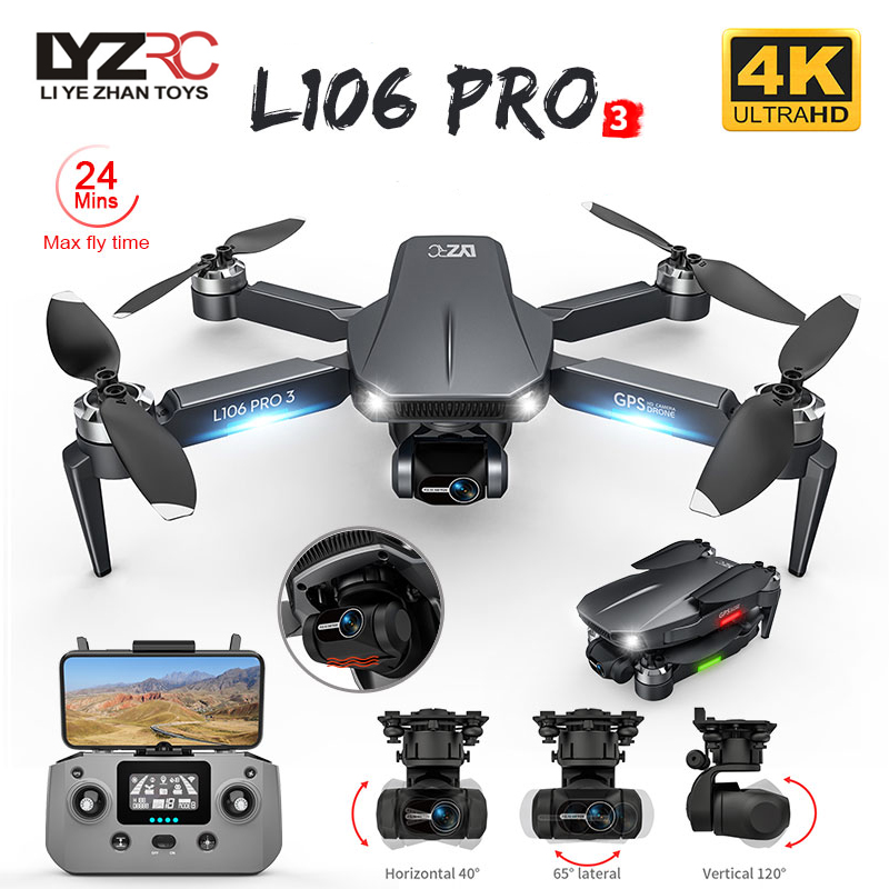Rc Helicopter Charger - L106 Pro 3 طائرة بدون طيار