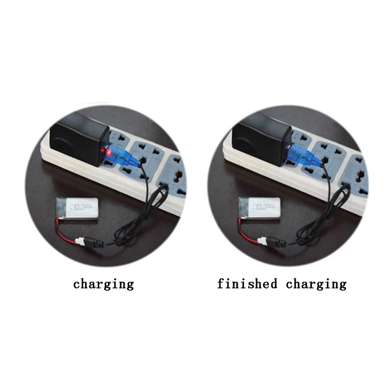 3.7 فولت بطارية شاحن يو اس بي  - مراجعة Rc Helicopter Charger وسعره
