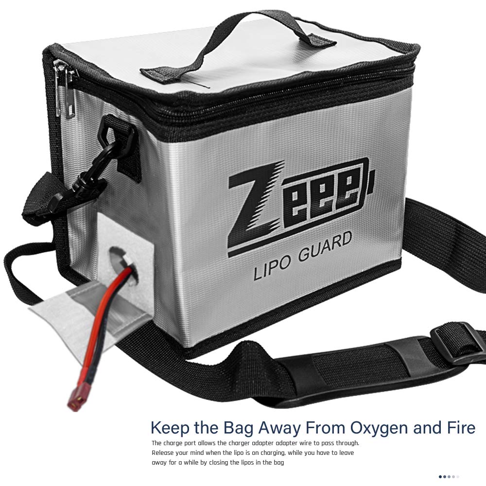 Zeee يبو بطارية آمنة حقيبة 215 - مراجعة Rc Helicopter Bag وسعره
