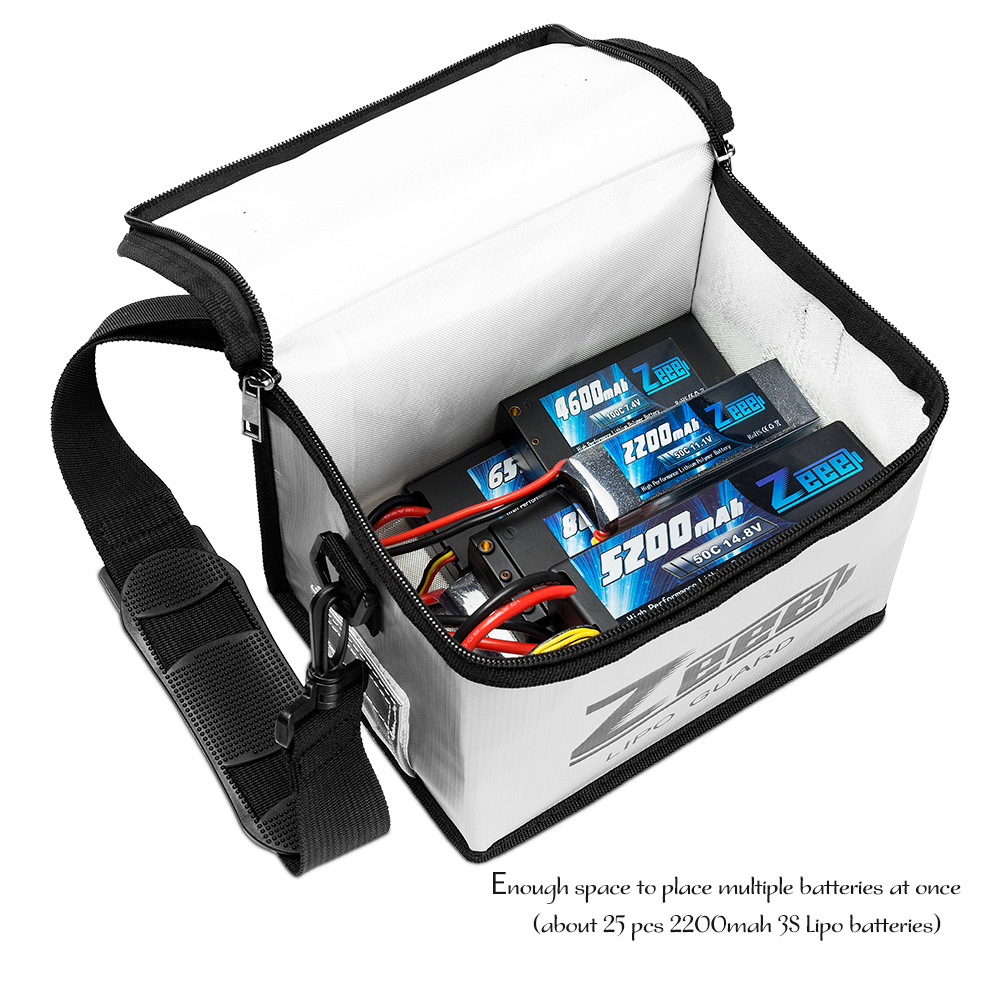Zeee يبو بطارية آمنة حقيبة 215 - مراجعة Rc Helicopter Bag وسعره