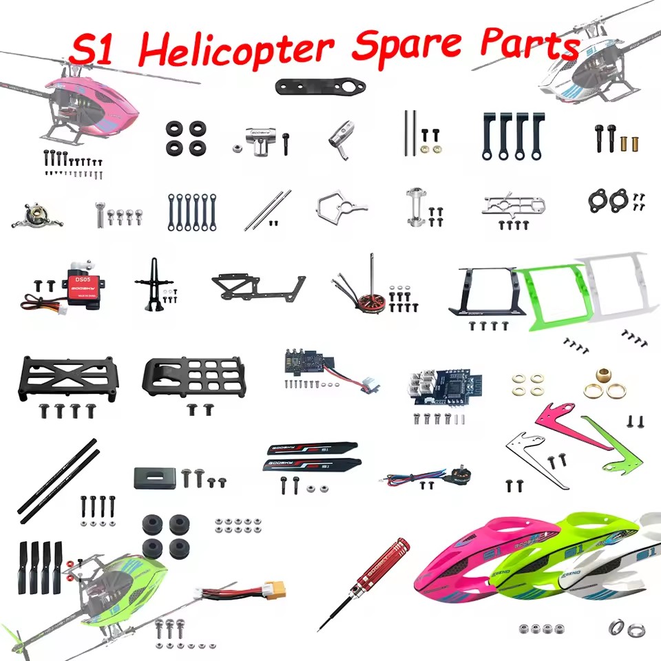 Goosky S1 ملحقات طائرات الهليك - مراجعة Rc Helicopter Bag وسعره